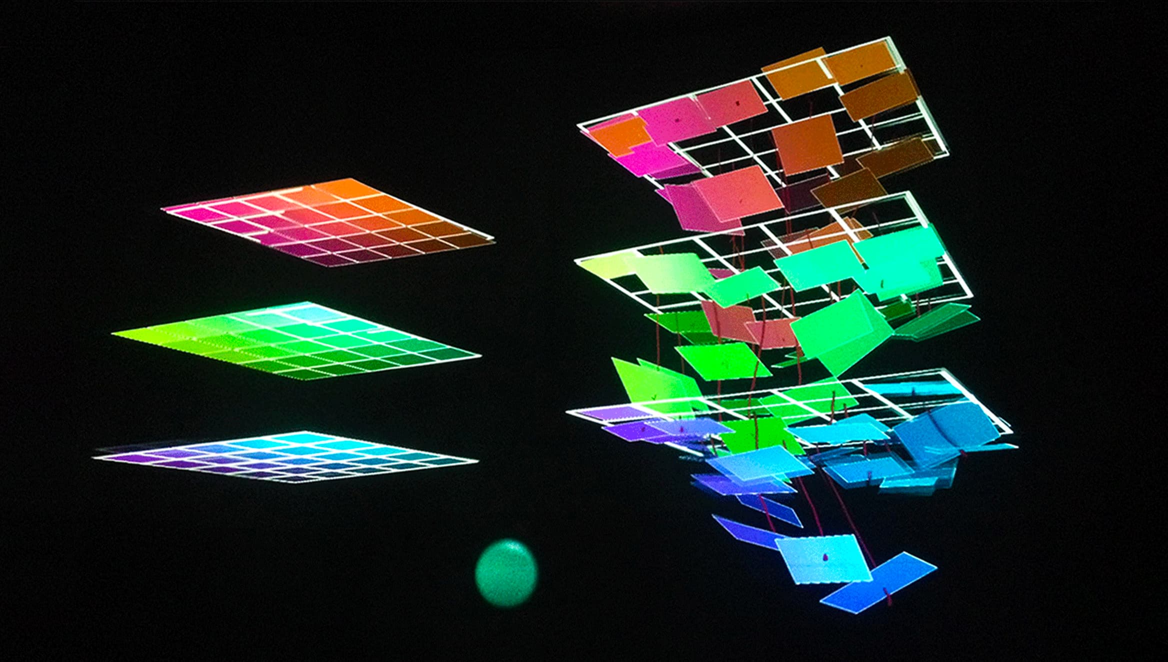 Virtual reality particle flow visualization